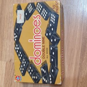 Vintage‎ Dominoes Double Nine
